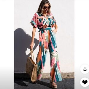 Up in the Air Linen Jumpsuit